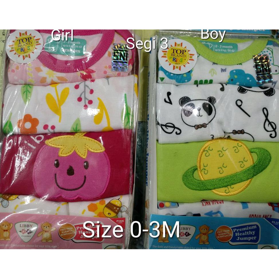 Jumper Libby Pakaian Bayi Libby 4 in 1
