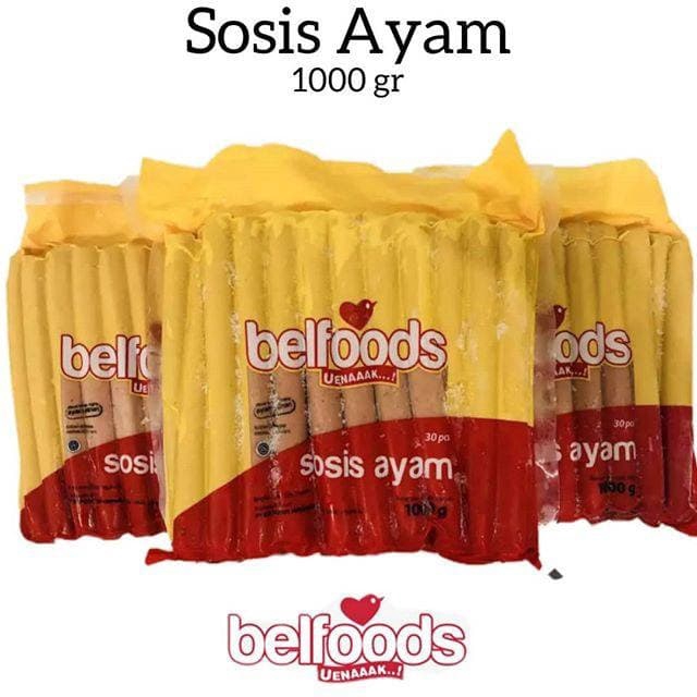 

Belfoods Uenaaak Sosis Ayam 1000 gr