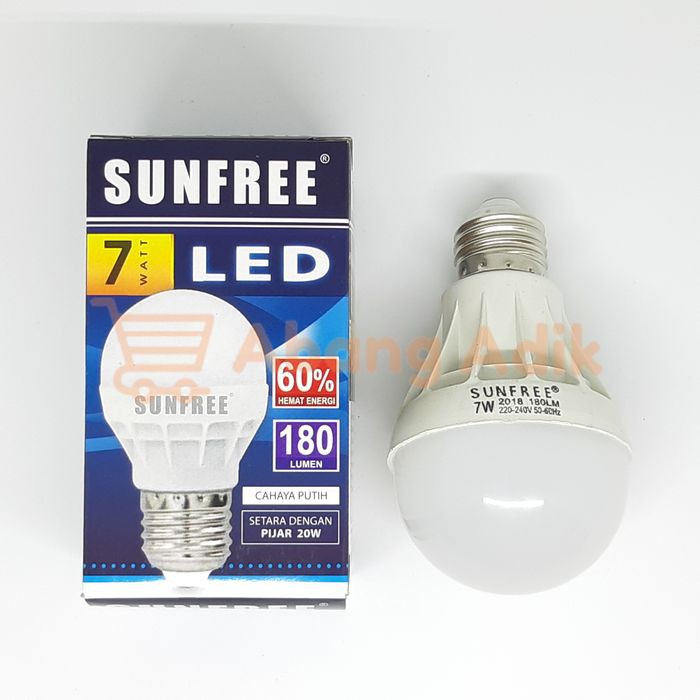 SUNFREE 9w 9 WATT Bohlam LED /Lampu LED SUNFREE murah