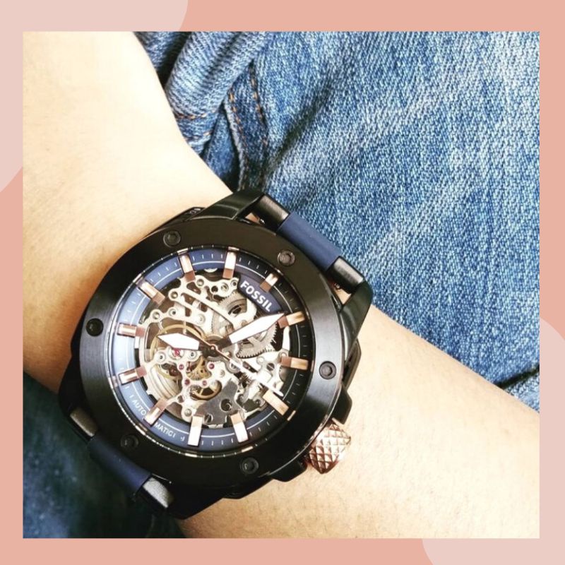 Buy 1 get 1 Jam Tangan Pria Fossil ME 3133 Automatic Original