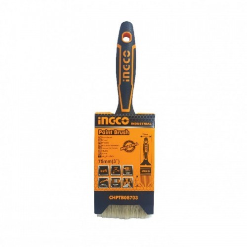 INGCO CHPTB8703 Kuas Cat Industrial Ukuran 3 Inch 75mm Paint Brush