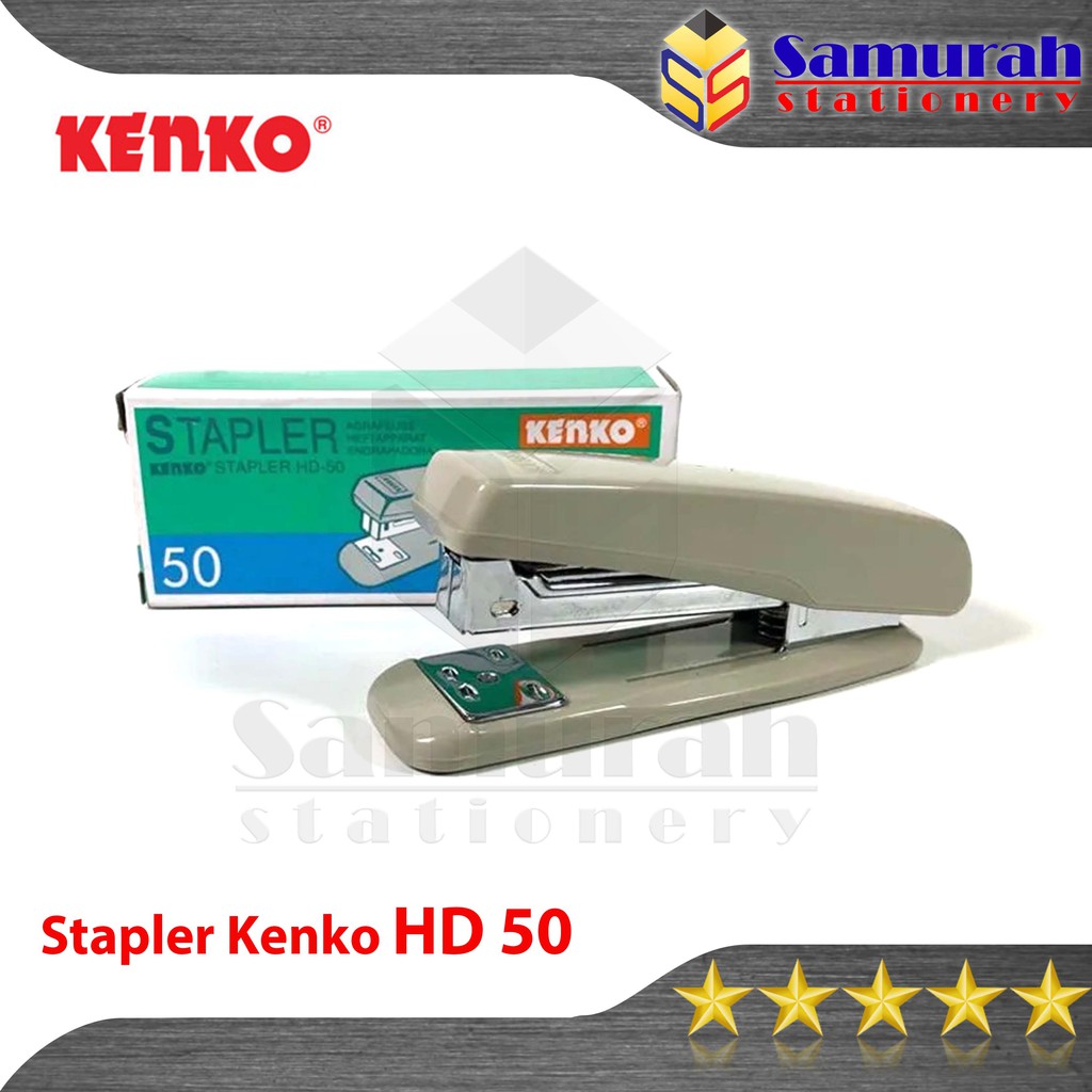 

Stapler Kenko HD 50 / Mesin Staples Tangan HD50 Kecil / Alat Strapler Hecter Stepler Kertas HD-50