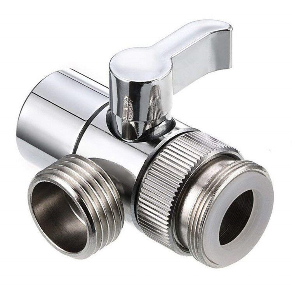 Lanfy Adaptor Keran Dapur Perbaikan Rumah Shower Head Sink Splitter Diverter Katup Penduap Konektor Keran Air