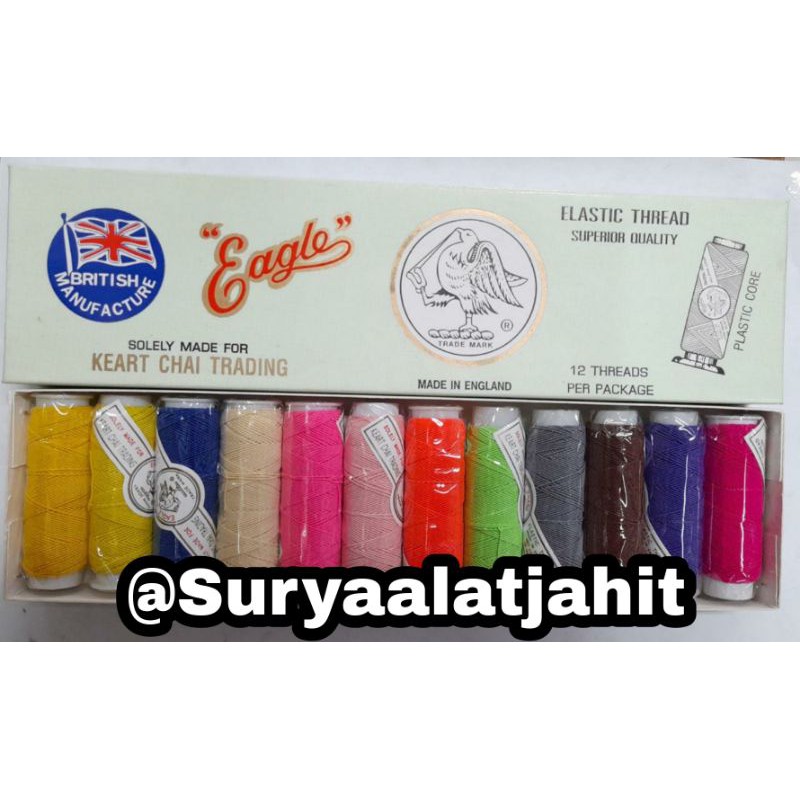 Benang Karet Eagle L200 P/H/Mix 1ktk@12pcs =rp.63.000/1ktk