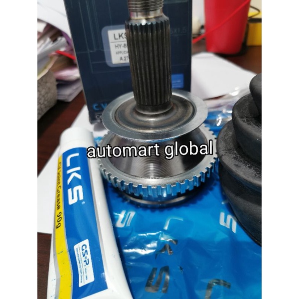 cv joint luar hyundai trajet santa fe