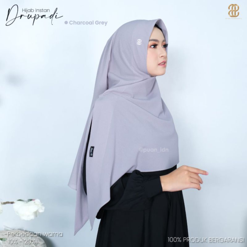 Hijab Instan Drupadi Original by Puan Indonesia