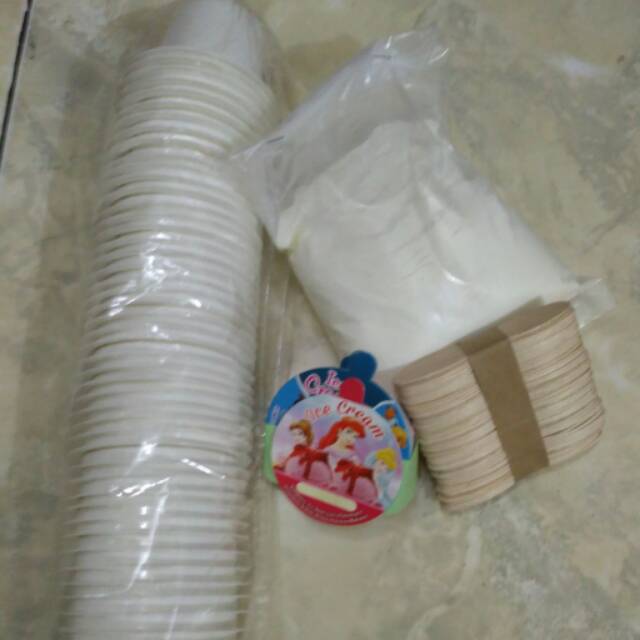 

Bubuk ive cream&perlengkapannya