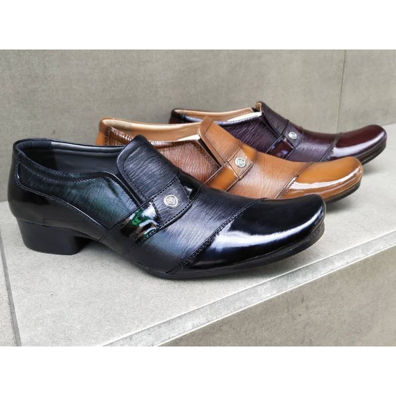 COD / SEPATU PRIA KULIT ASLI PANTOFEL / FORMAL