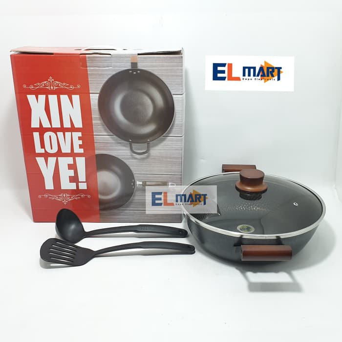 ELMART panci serbaguna premium xin love ye anti lengket KJ5220