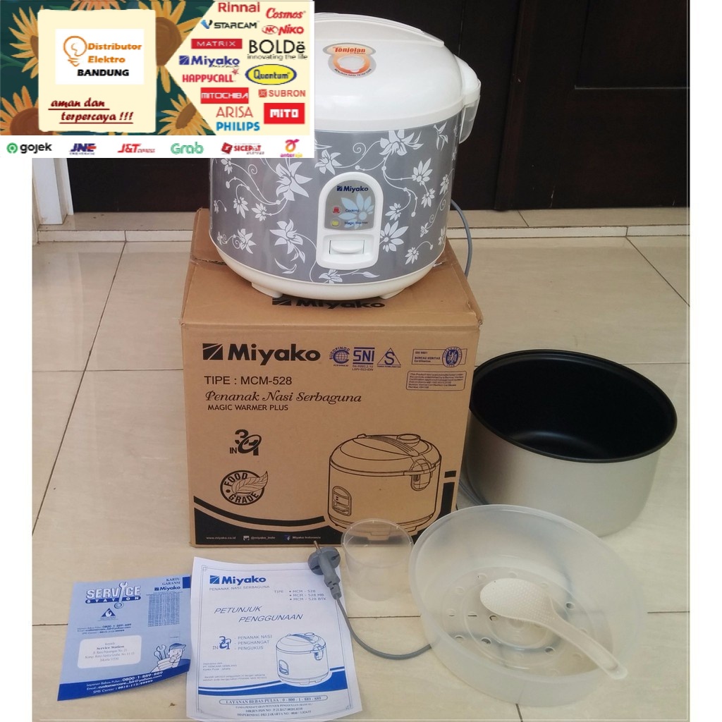 Rice Cooker Miyako 1,8 Liter MCM-528 ( 3 in 1 )