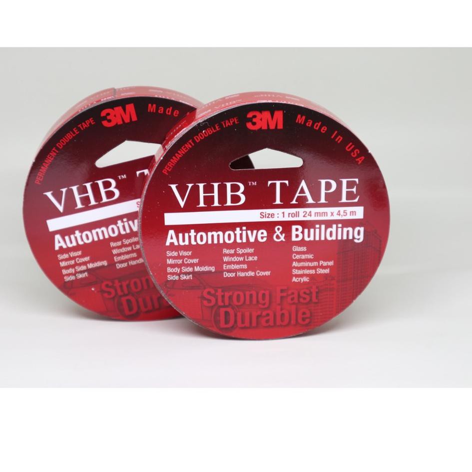

BJ Double Tape 3M VHB 24mm x 4,5 m ORIGINAL KN8 Diskon