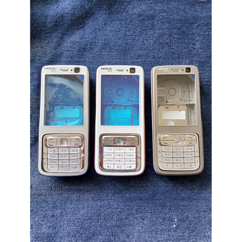 Kesing Fullset Handphone Nokia N73 Housing Fullset Tombol Tulang Camera Lens Nokia N73 Case Cassing