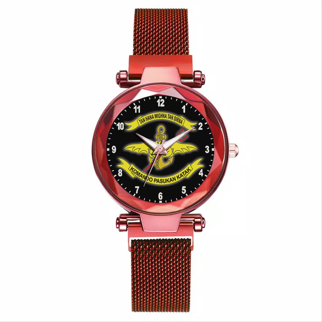 Jam Tangan Wanita Custom - KOPASKA Free Box &amp; Batre Cadangan