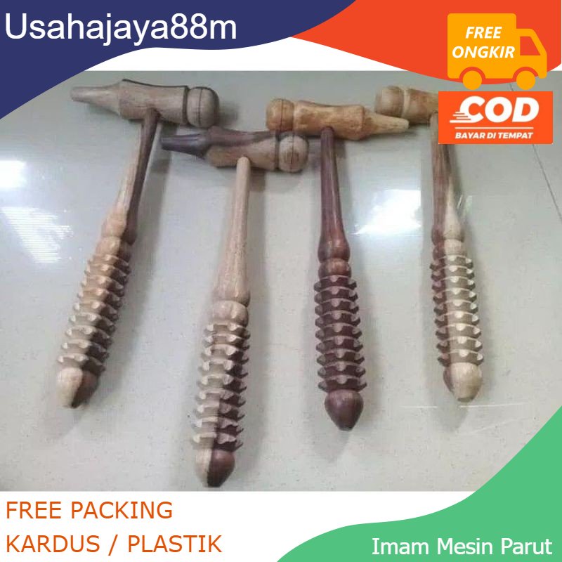 Alat Pijat Kayu Model Palu / Alat Pijat Refleksi kayu sonokeling kayu pijat tradisional