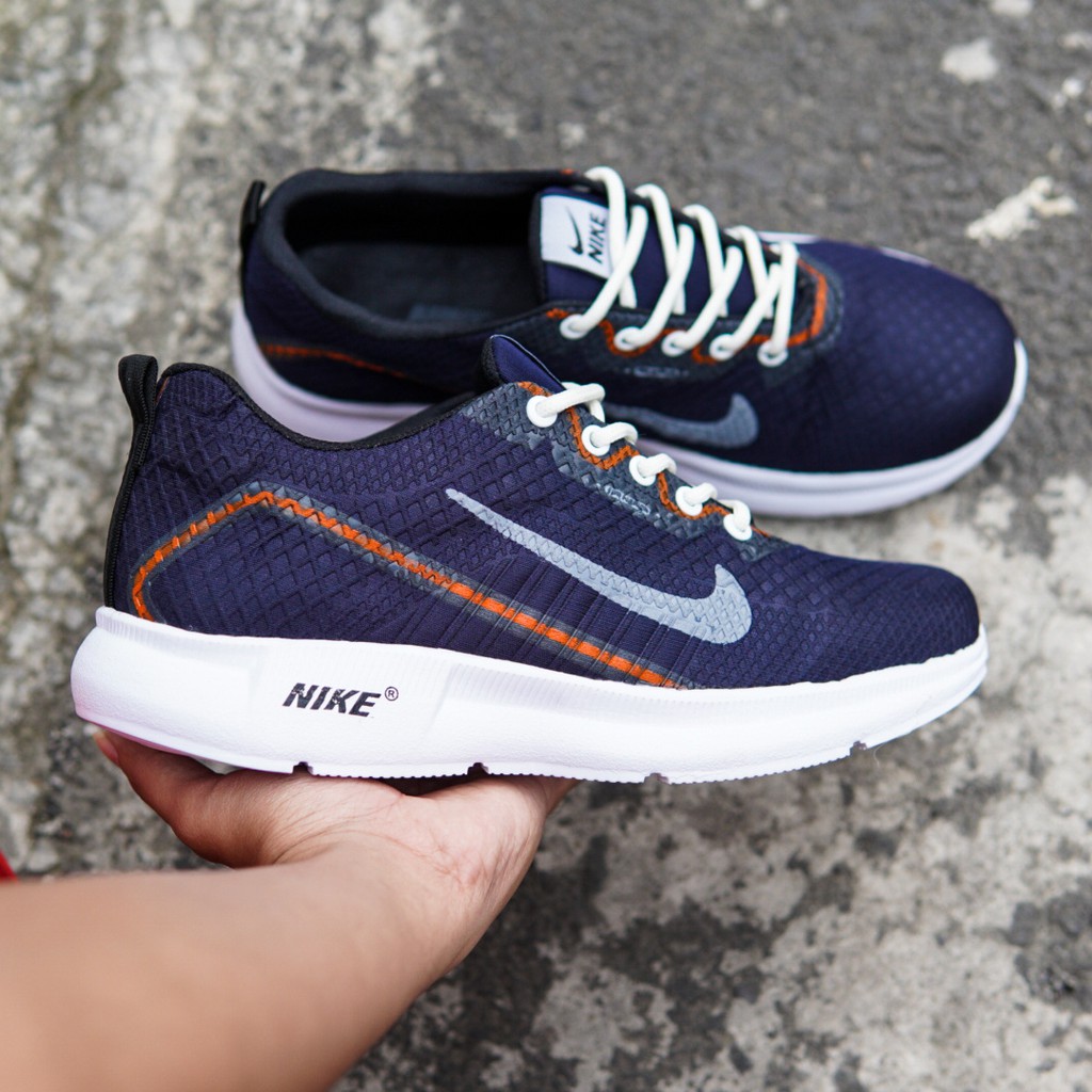 MS - COD Sepatu Sneakers Olahraga Pria Nike Ultra Navy Kasual Sport Cowok Dewasa Jogging Running