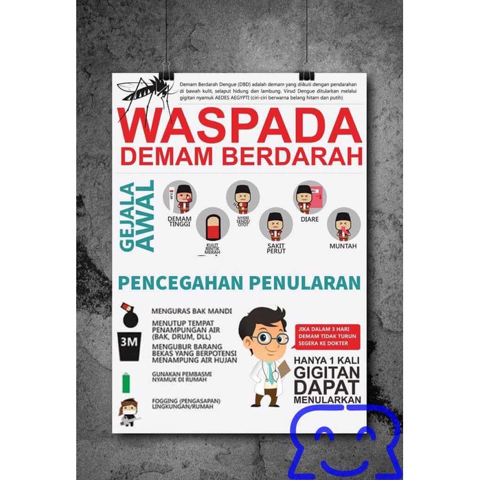 

Poster Mencegah Demam Berdarah