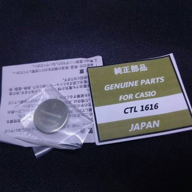 Battery Casio CTL 1616 GW-9110 Replacement Original