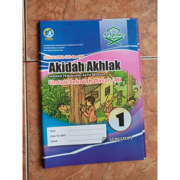 

Buku LKS Akhidah Akhlak SD / Mi Kelas 1, 2, 3, 4, 5, 6