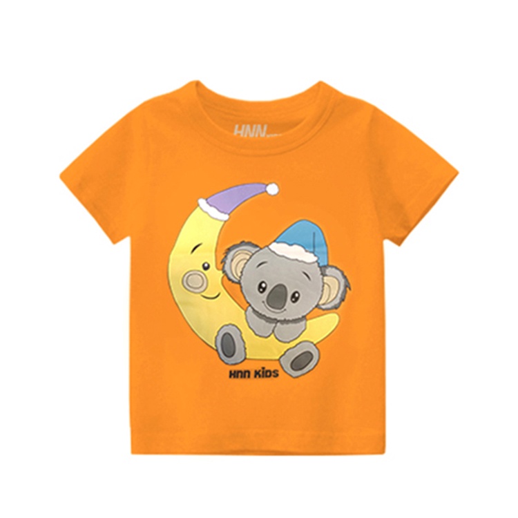 Kaos Anak Koala Bright Orange - HNN Kids