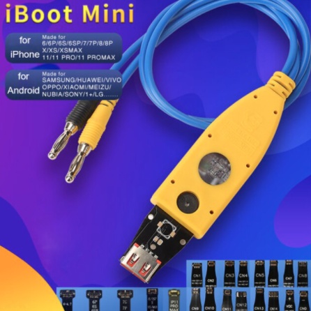 Kabel Power Supply Mechanic Iboot Mini Android dan For Iphone Original