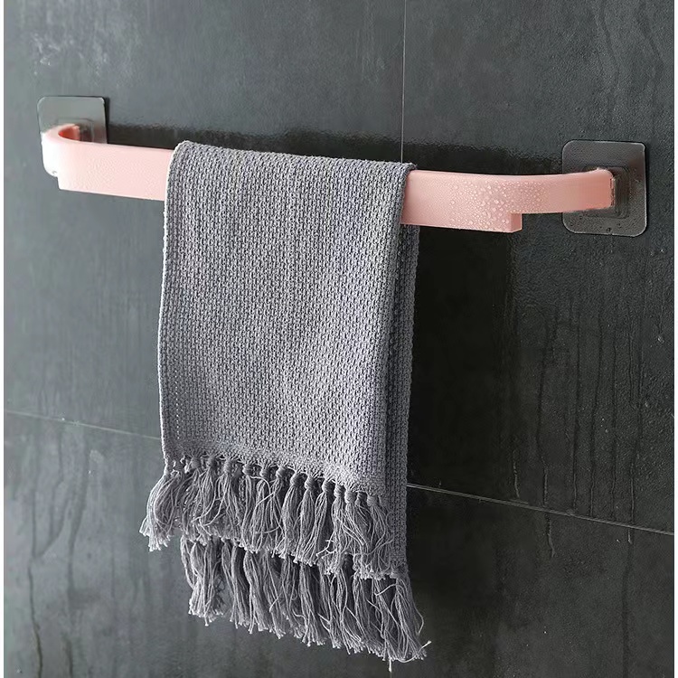 (Hello Girl)D21 Gantungan Handuk Kamar Mandi Tempel Gantungan Plastik Import