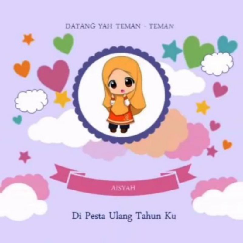 Undangan Digital Ulang Tahun Anak