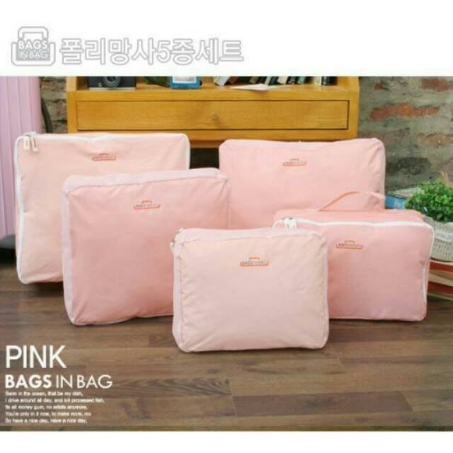 HOKi88 Tas Koper Lipat 5 in 1 -1set 5pcs