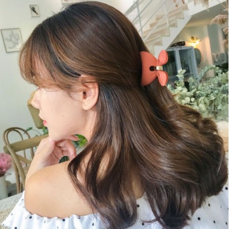 Jepitan Jedai Doff Kelinci 6cm Premium Jepit Salon Pita Jepit Rambut Kupu Kupu Matte Rabbit Ear Hair Claw Clips