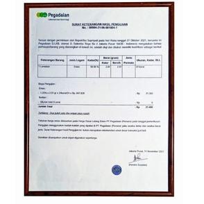 Recomended Baby Gold Emas Mini Batangan 0,02 Gram  Logam Mulia Asli Murni 24 Karat Minigram Berserti