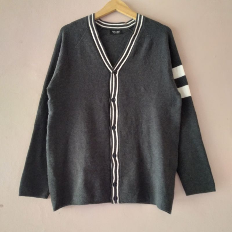 CARDIGAN RAJUT COWOK (PL ZARA)