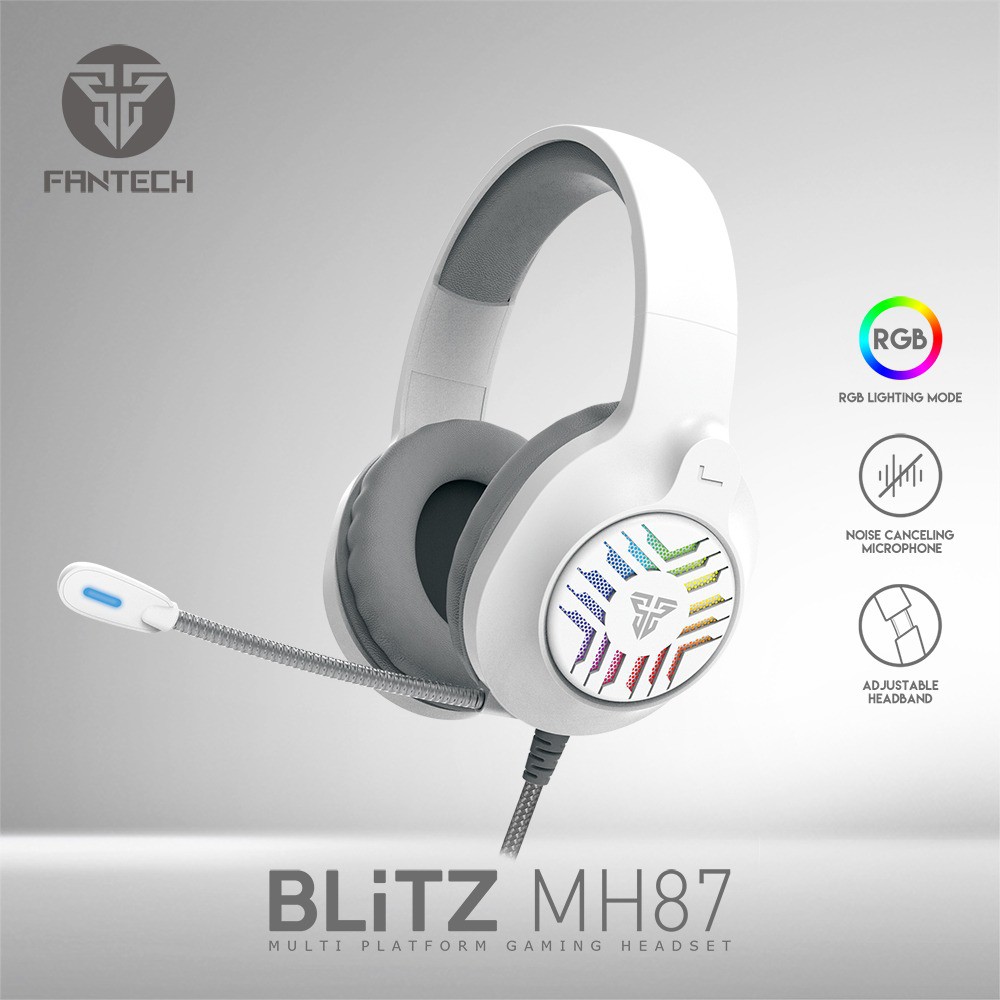 Fantech BLITZ MH87 RGB - MH-87 MH 87 Multi-platform Gaming Headset