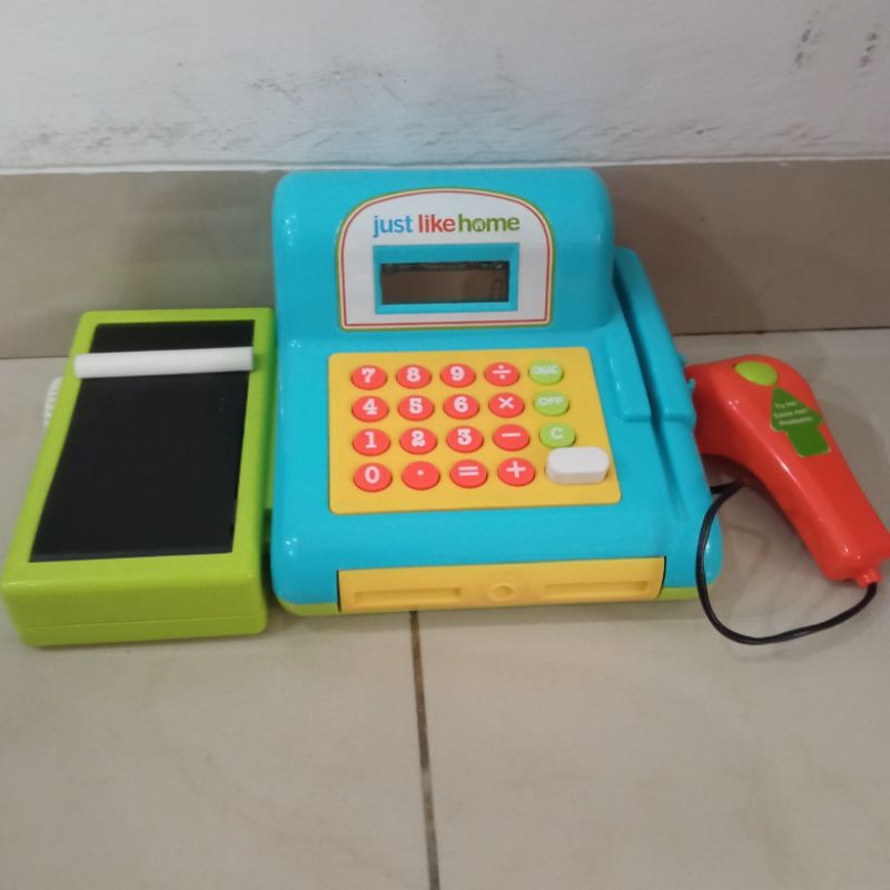 cash register just like home mainan kasir cashier preloved second