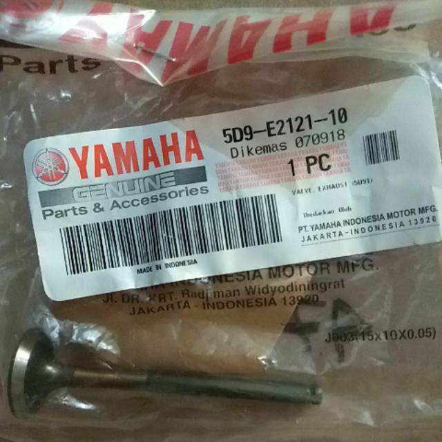 Klep Ex Yamaha Vega ZR Jupiter Z 115 5D9 E2121 10