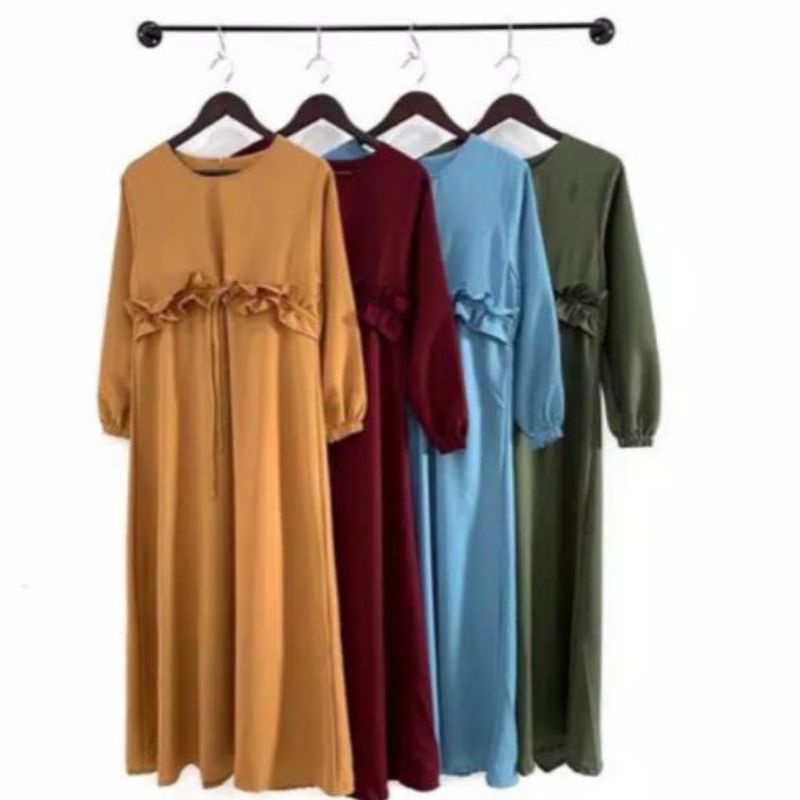 Rama maxi dress fashion muslim wanita