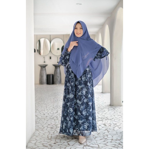 TERBARU ALANA DAUN SET SYARI ORIGINAL BERMERKS/GAMIS SET CERUTY BABYDOLL ORI BERMERS SYARI/GAMIS ALA