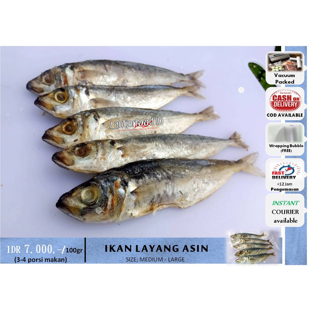 

IKAN ASIN LAYANG - KEMBUNG LAYANG 100gr