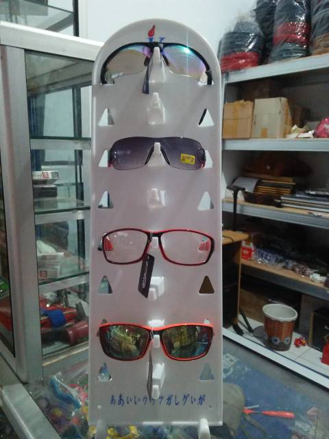 Rak kacamata display kaca mata tempat kacamata