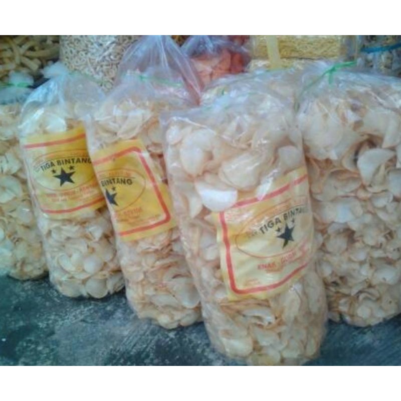 Jual Keripik Singkong 1 Kilogram Renyah Kriuk Ada Rasa Original Dan