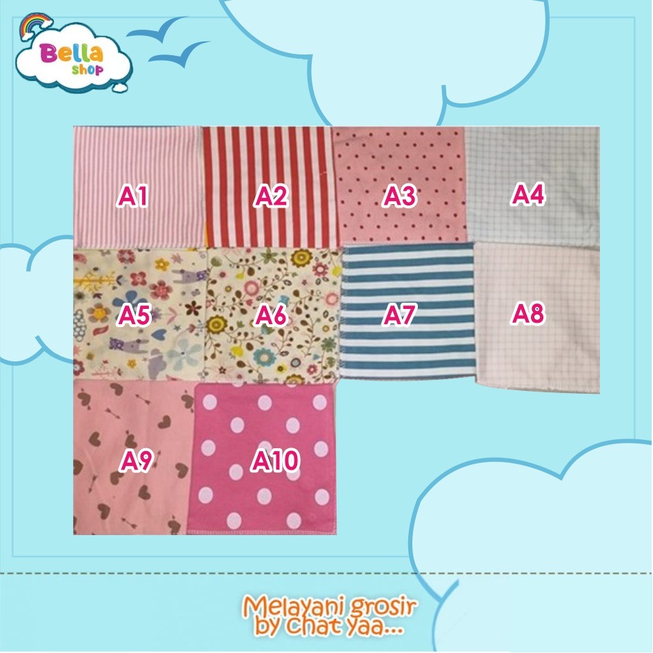 SLABBER BAYI Slabber Segitiga Baby Bib Scarf Celemek IMPORT Murah - BELLA SHOP