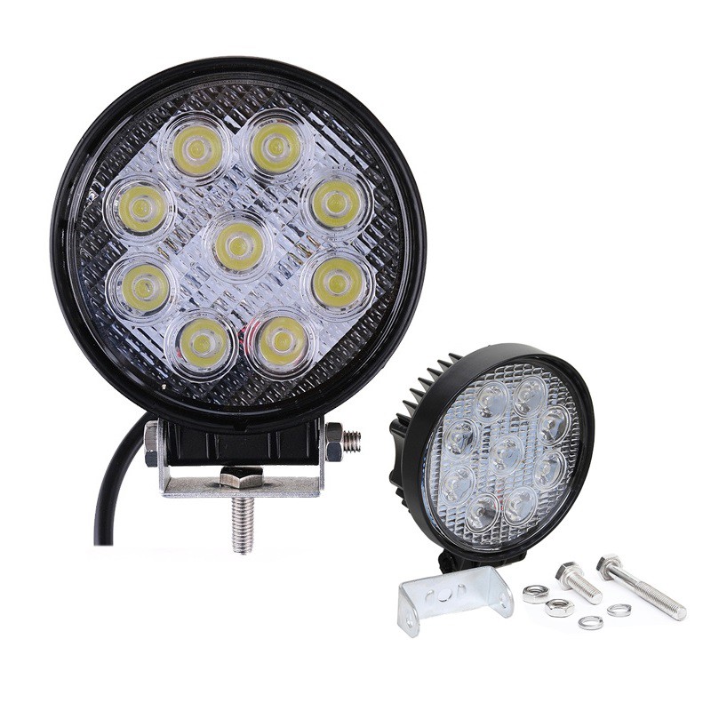 LED Worklight Work Light 27 Watt Bulat Circle