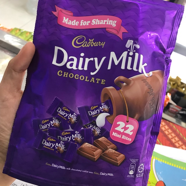 

Cadbury Dairy Milk Chocolate 22 Mini Bites