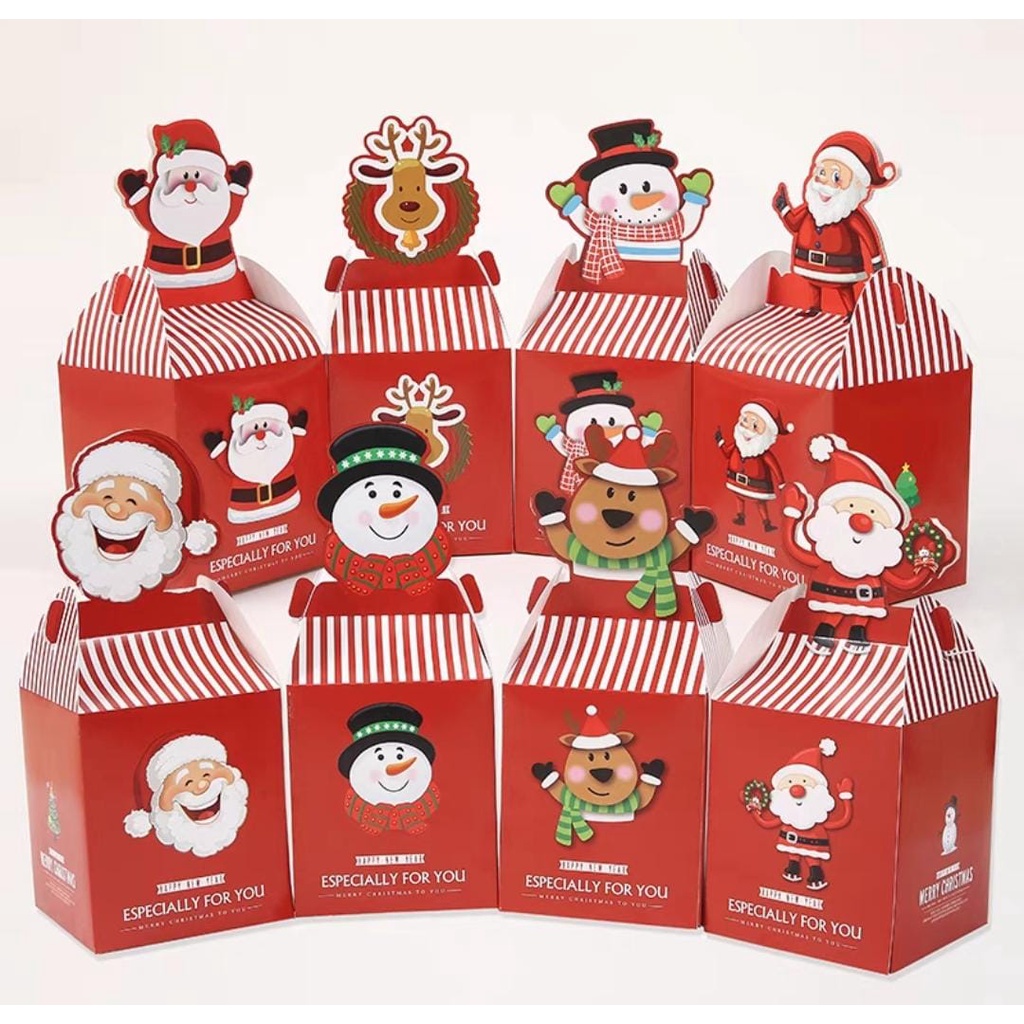 

BOX MINI FUNNY ART CHRISTMAS | BOX | PAPERBAG | BOX NATAL | BC07