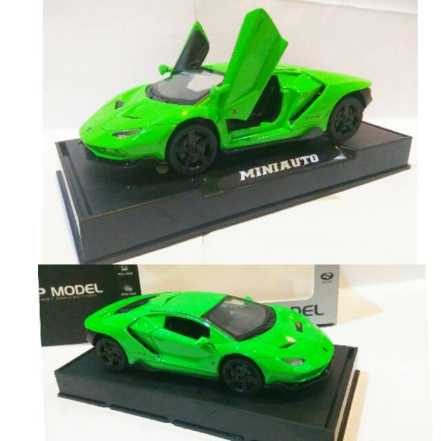 Mini Auto Diecast Miniatur Mobil Lamborghini