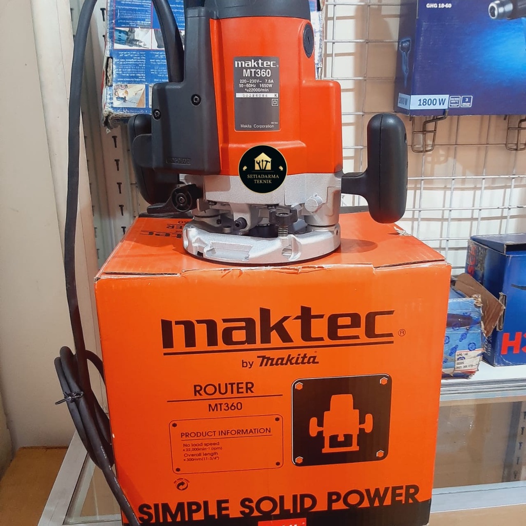 MESIN ROUTER PROFIL MT 360 MAKTEC//OUTER MACHINE MT360