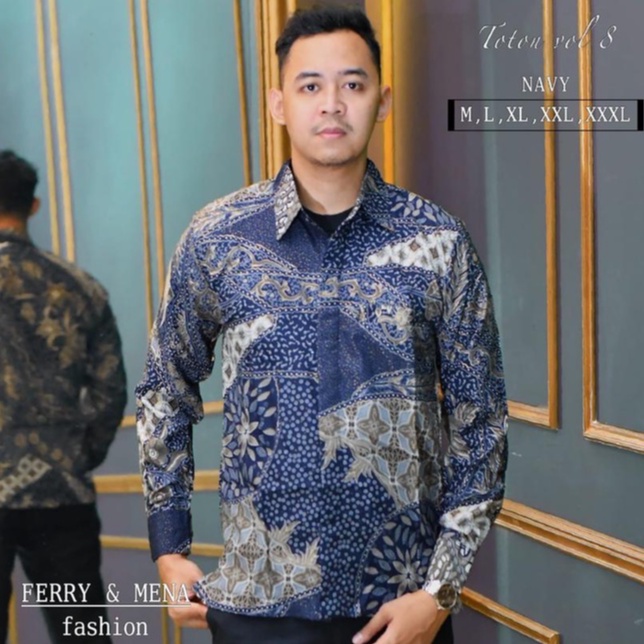 Gallery kebaya - Kemeja batik motif terbaru vol 7-8 / kemeja pesta / kantor / formal / kondangan / lamaran