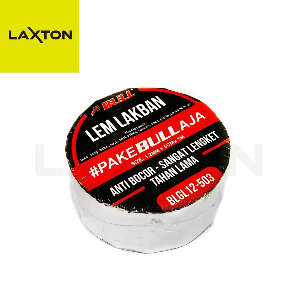 Lem lakban BULL BLGL12-503 anti bocor, sangat lengket, tahan lama