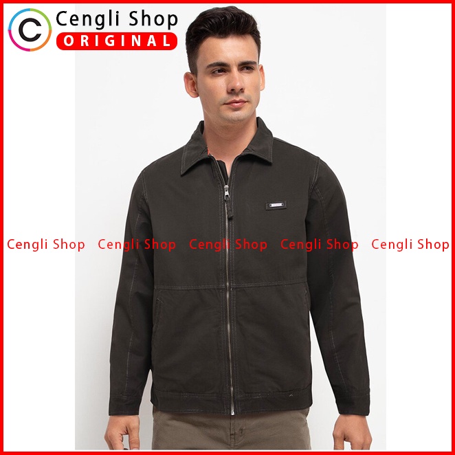 JAKET CASUAL PRIA CARDINAL ORIGINAL TERBARU COKLAT CA07