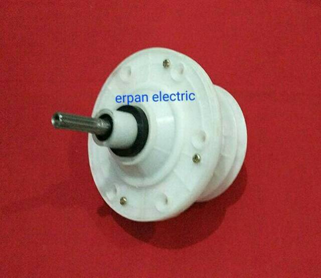 GEAR BOX MESIN CUCI BODY BULAT diameter 139mm LUBANG BAUT 6 - AS GERIGI 11