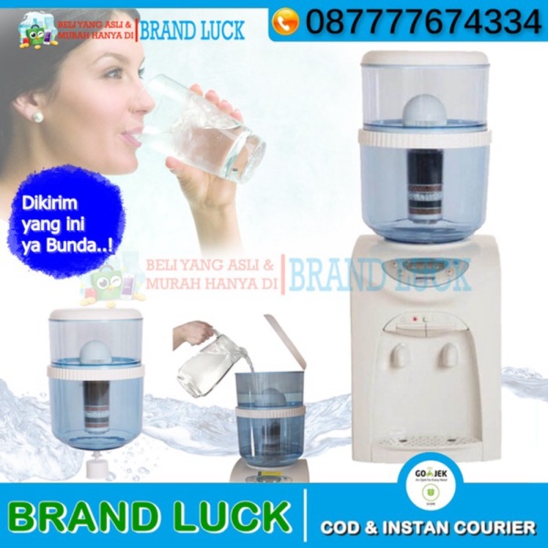 Jual WATER PURIFIER 15 liter JF1015 BIO ENERGY Mineral Pot - FILTER AIR Mnm - Dispenser 15 Lt Murah