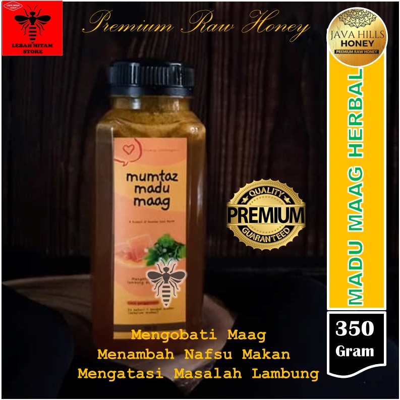 Madu Lambung maag maagh Lambung obat herbal asli 100% alami radang Asam Lambung imunitas tubuh 650 Gram